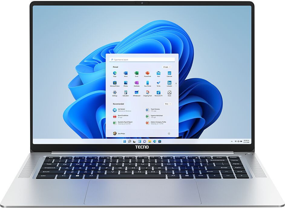Ноутбук TECNO MEGABOOK-S1, i7, 16+1 Tb, Grey, Windows 11, 12 Gen, S15AM