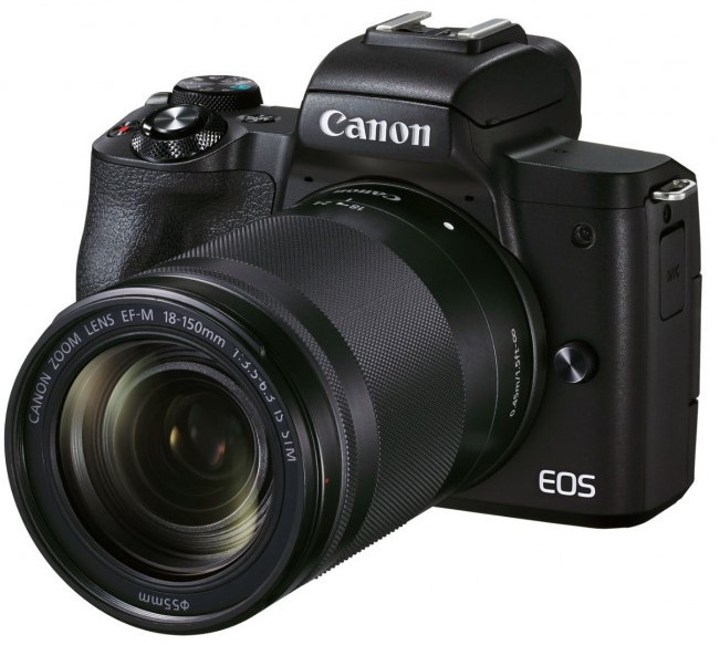 Фотоаппарат Canon EOS M50 Mark II Kit черный 18-150mm IS STM