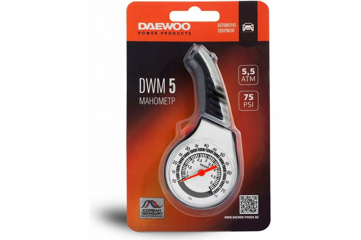 Аналоговый манометр DAEWOO DWM5 DWM 5 - фотография № 2