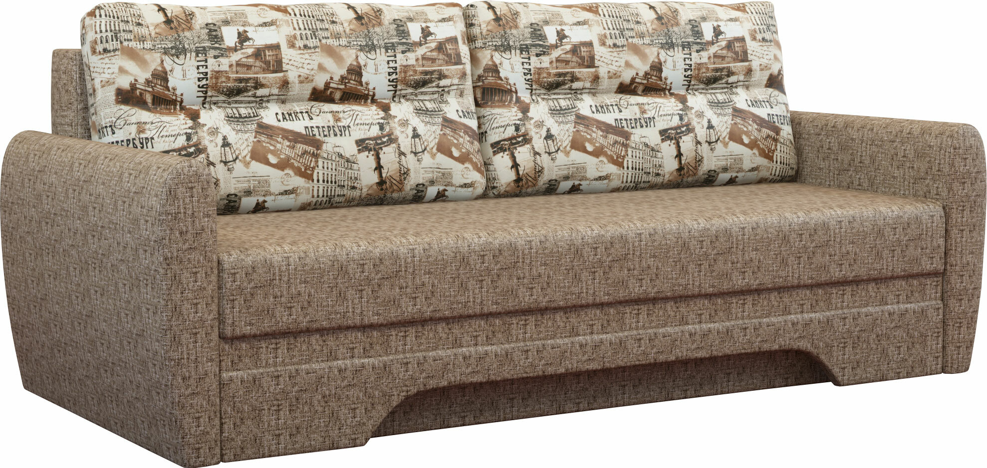 фото Диван еврокнижка МебелПром Наташа 160 МП 43