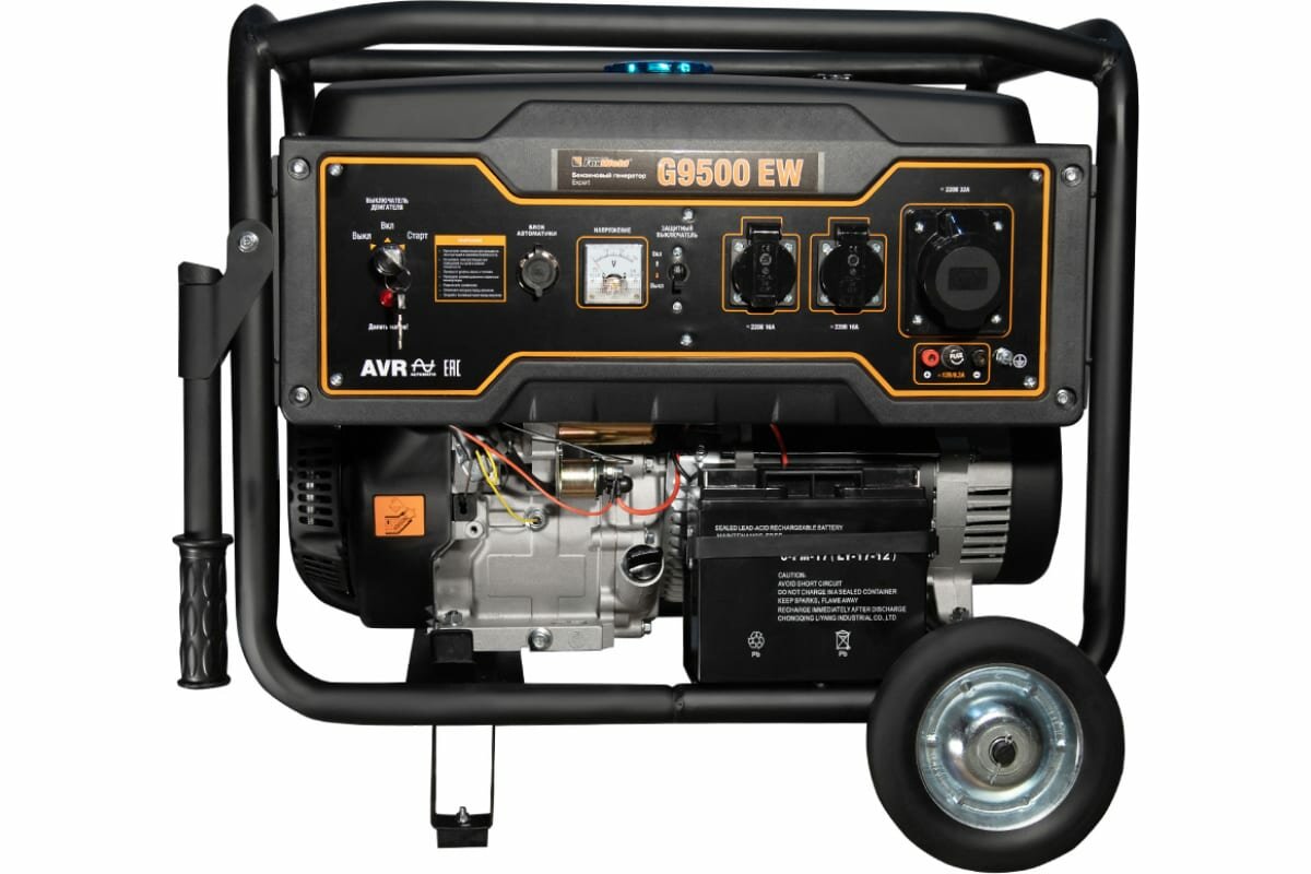 Бензиновый генератор FOXWELD Expert G9500 EW 7247 - фотография № 2
