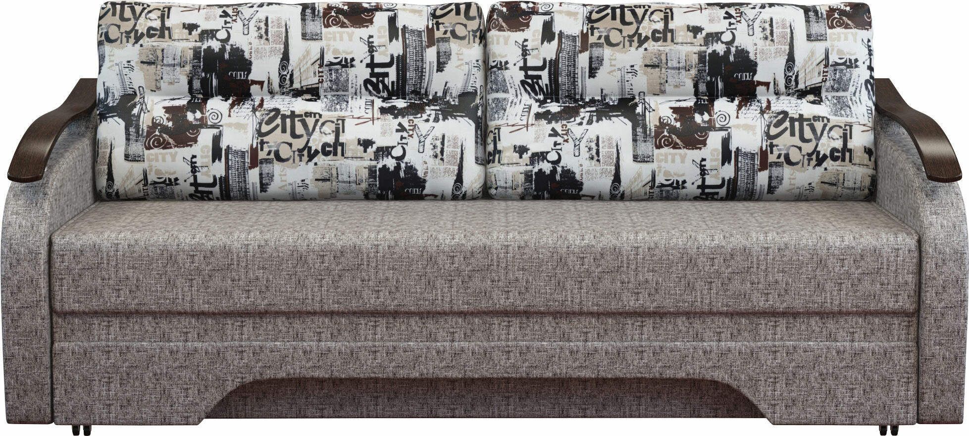 фото Диван еврокнижка МебелПром Наташа 160 ДН А39