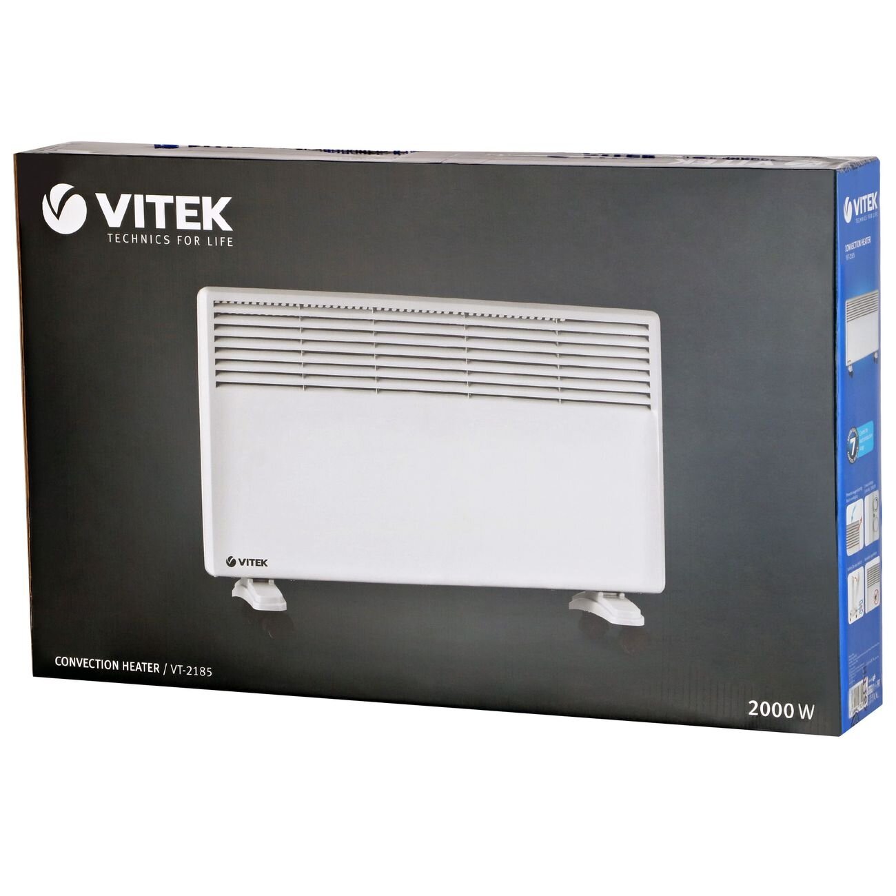 Конвектор Vitek 2000ВТ VT-2185 - фото №6