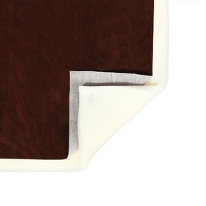 Комплект для перетяжки мебели, 50 × 50 см: иск. кожа, поролон 20 мм, коричневый