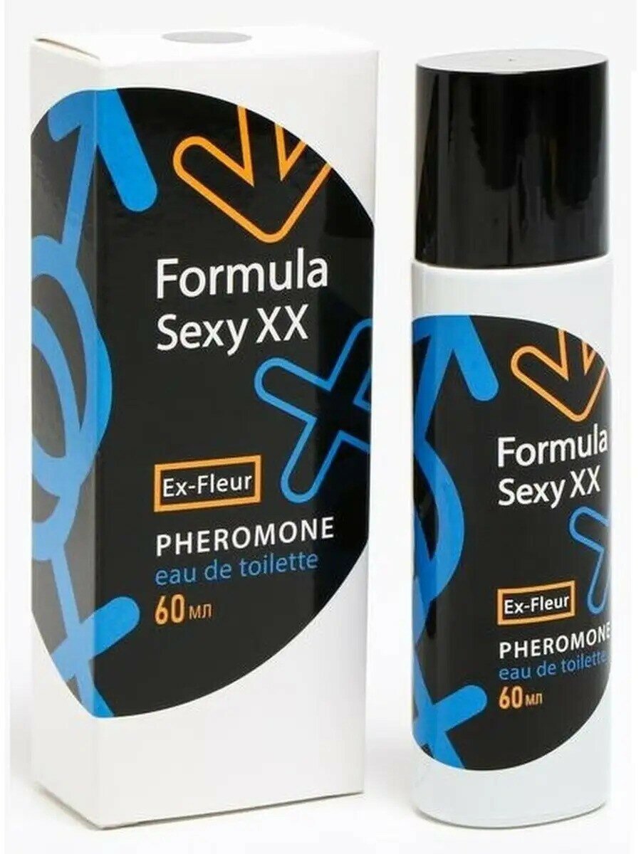 Туалетная вода с феромонами Formula Sexy XX Ex-Fleur (Формула Секси ХХ Экс-Флер)-60 мл for