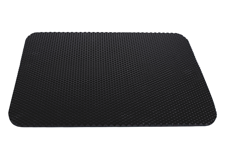 фото Коврик ECO COVER универсальный ячеистый соты 43х62 см черный x1