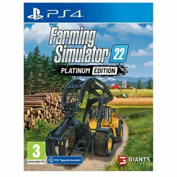 Farming Simulator 22 - Premium Edition (русские субтитры) (PS4)