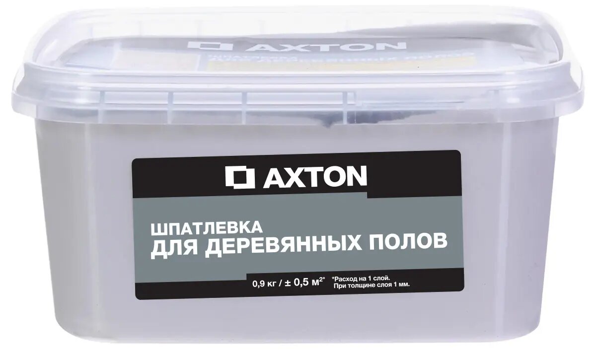 Шпатлёвка Axton для деревянных полов 0.9 кг тач