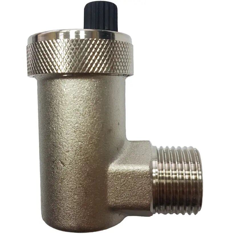 фото Воздухоотводчик автоматический угловой Heizen 1/2" наружная резьба
