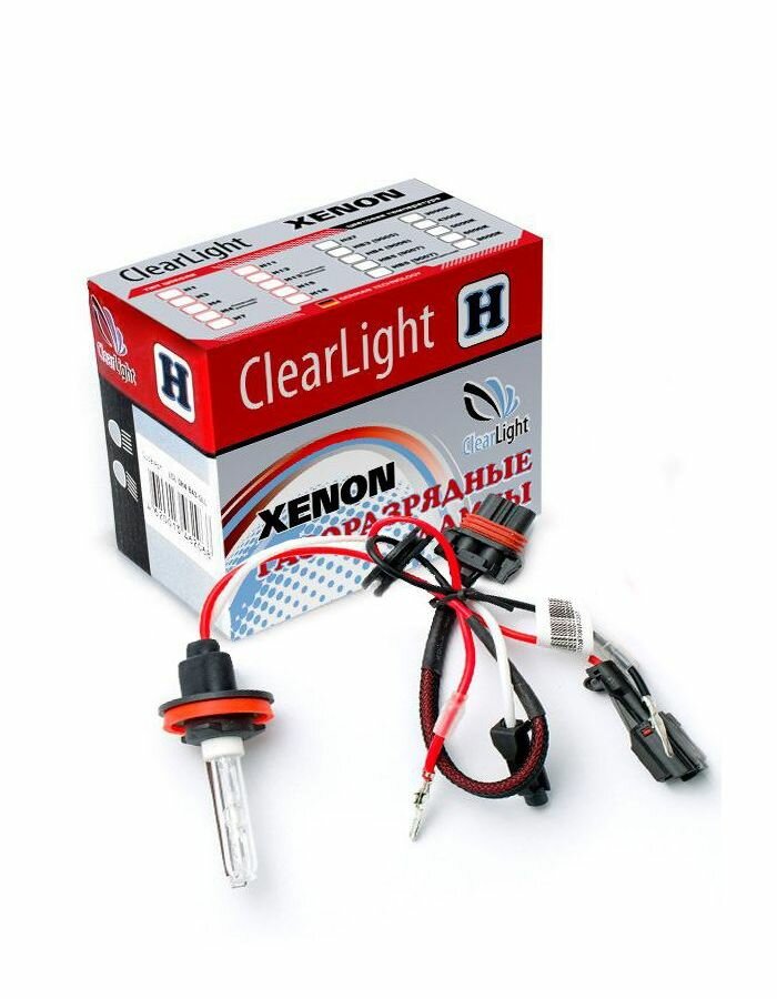 Лампа ксеноновая Clearlight H11 (H8 H9) 5000K LCL 0H1 150-0LL