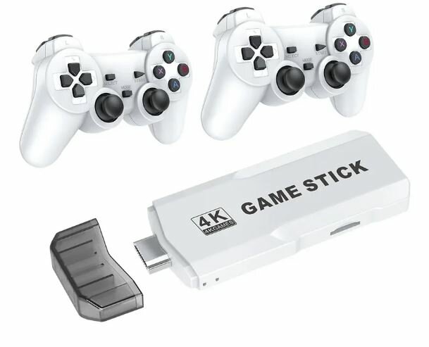 Приставка игровая Game Stick 4K M2 64Gb белая