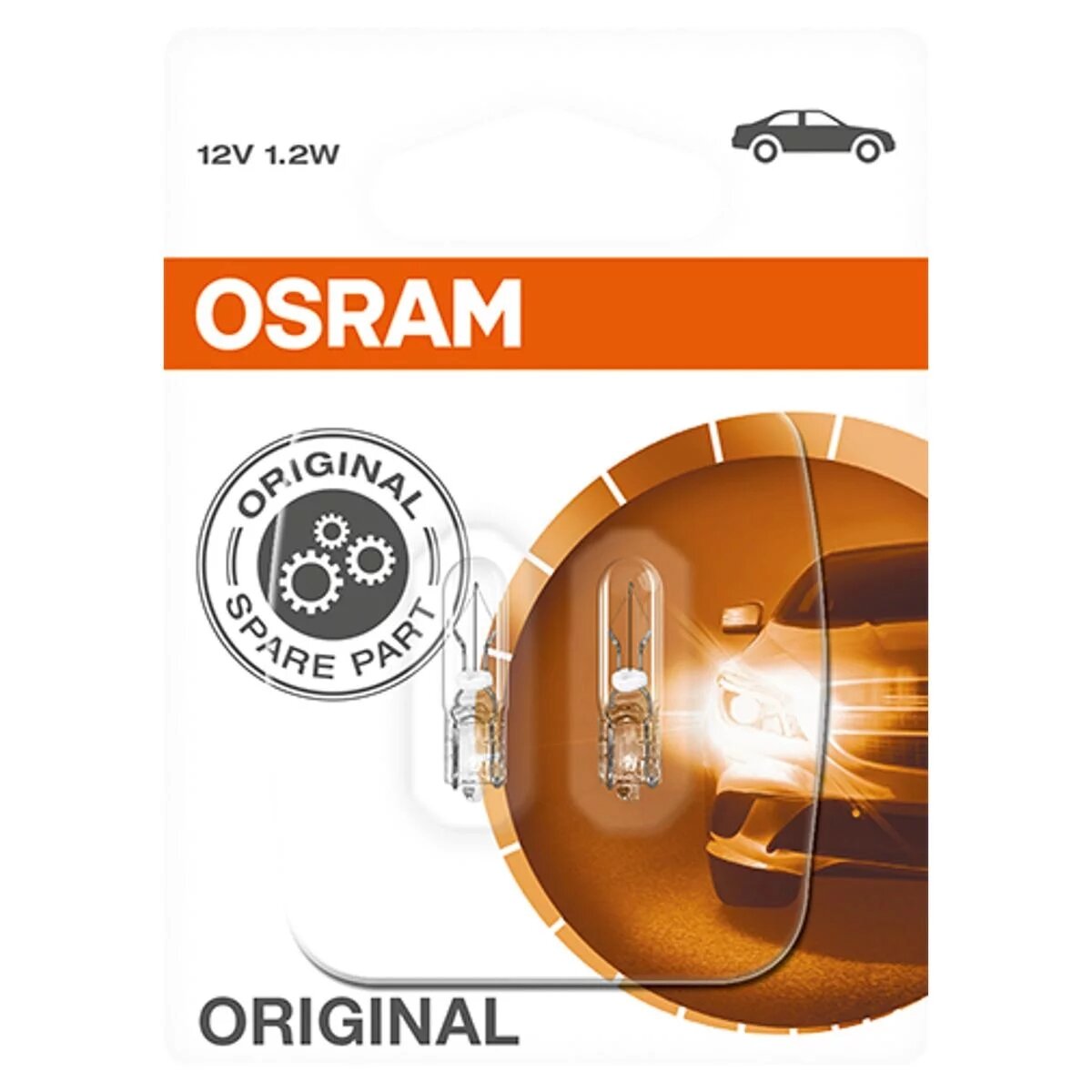 фото Лампа накаливания, oсвещение салона, OSRAM 2721-02B (1 шт.)