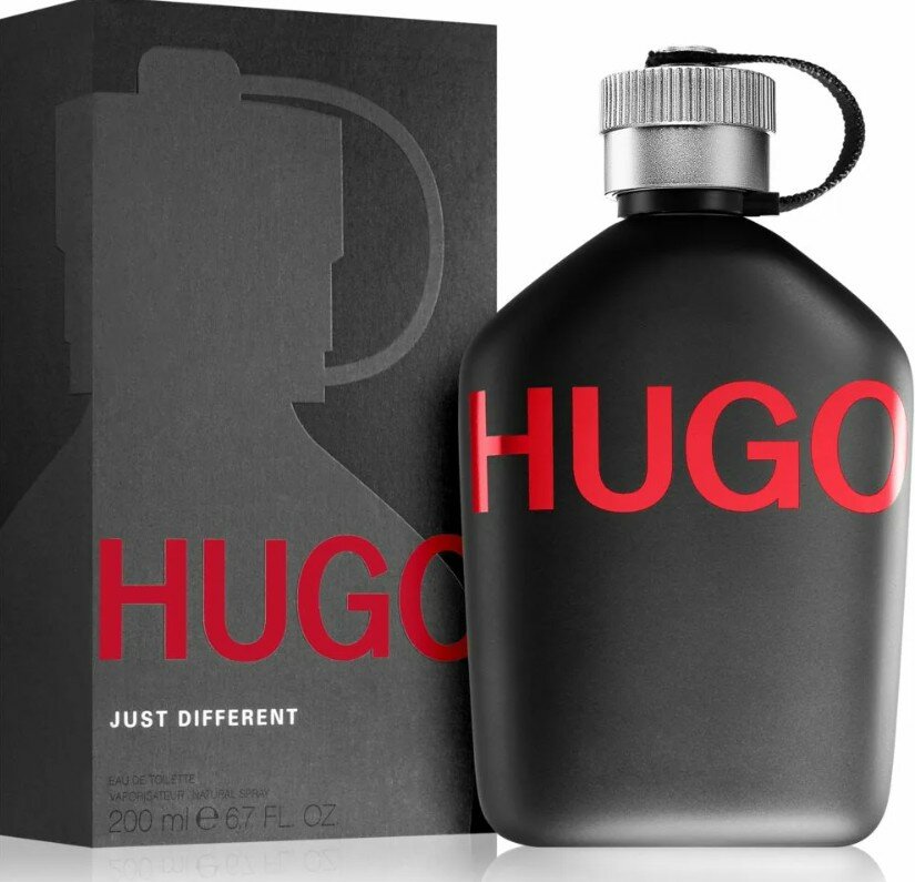 Hugo Boss мужская туалетная вода Hugo Just Different, Швейцария, 200 мл