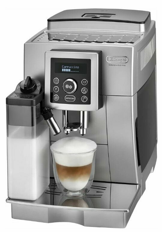 Кофемашина De'Longhi ECAM 23.460, серебристый/черный