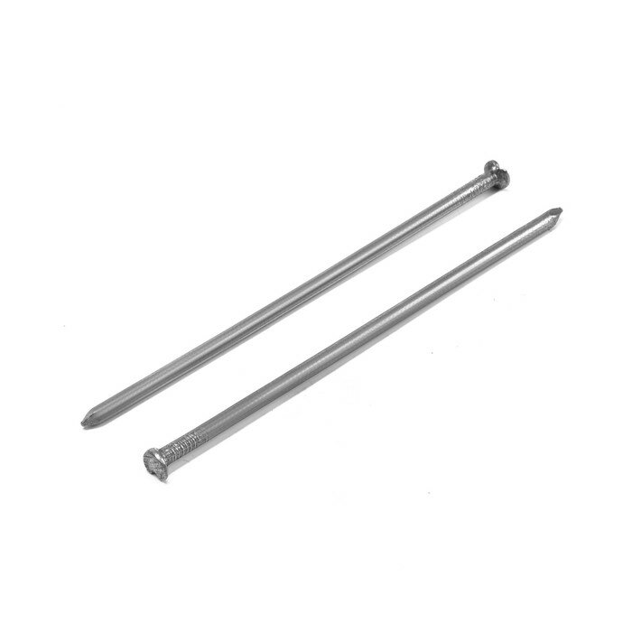 фото Гвозди тундра, строительные, без покрытия, 6х200 мм, 25 кг