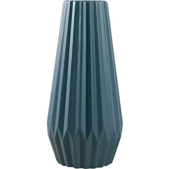 фото Ваза Homium для цветов пластиковая Spring, цвет синий, H21см (vasespring01blue)