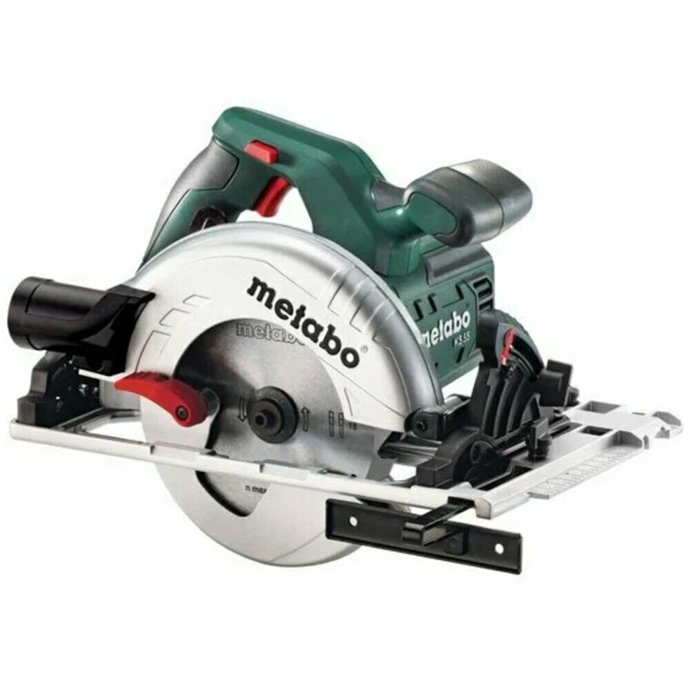 Дисковая пила Metabo KS 55 FS кейс 1200 Вт