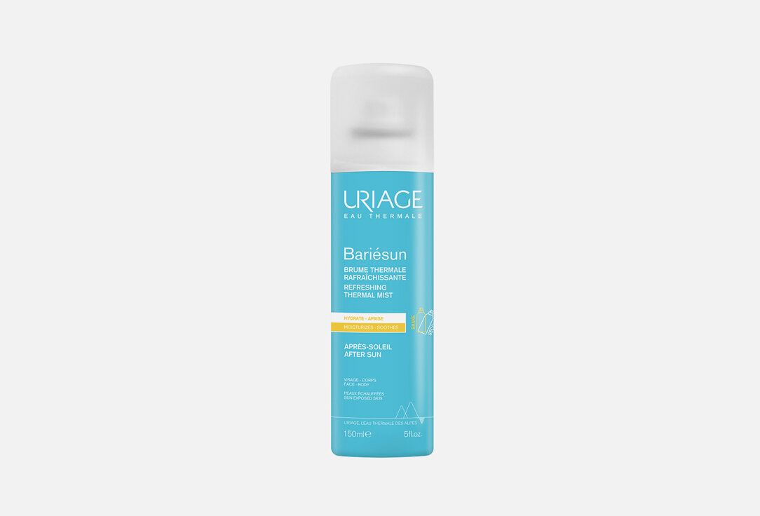 Успокаивающий спрей после солнца Uriage, BARIESUN REFRESHING MIST AFTER SUN 150мл