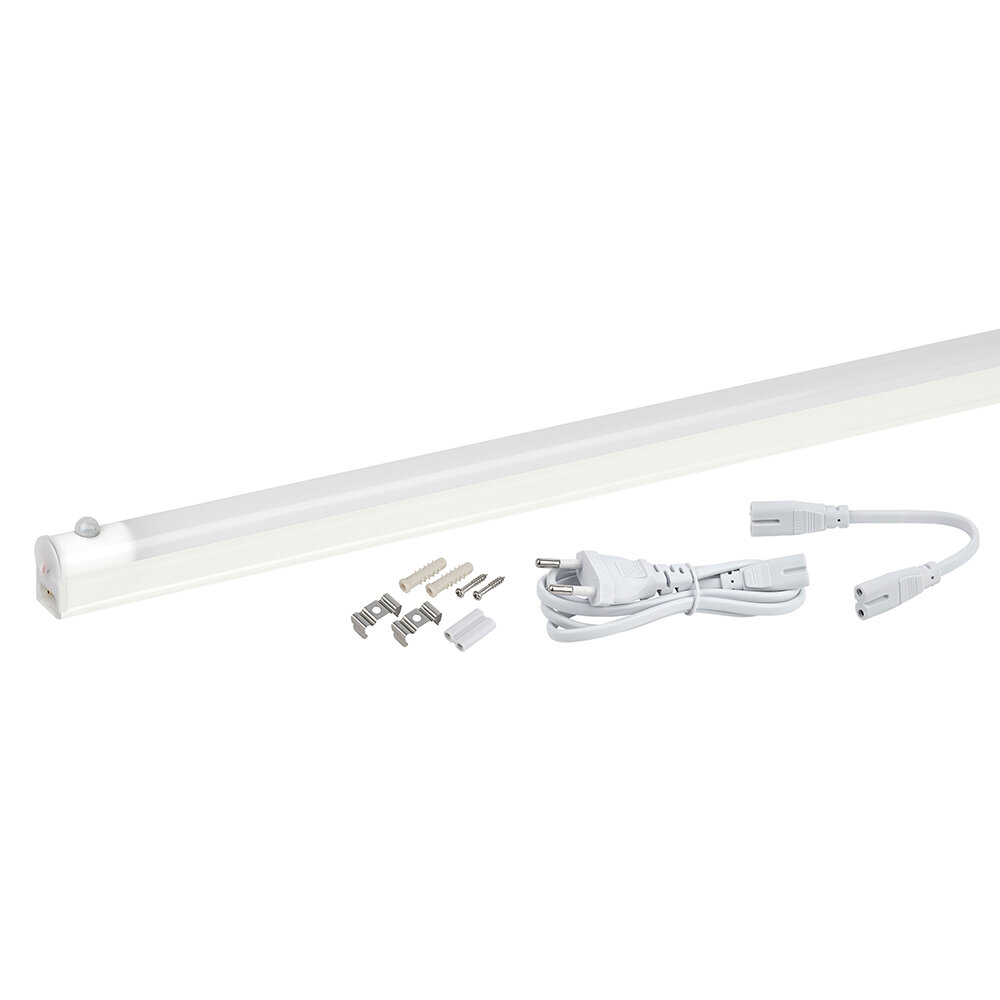 фото Светильник мебельный линейный ЭРА 8 Вт LED 4000 K 57,4 см с датчиком движения