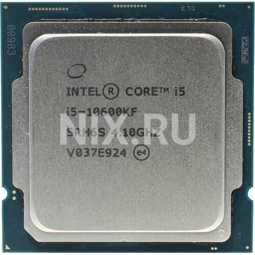 Процессор Intel Core i5-10600KF LGA1200 6 x 4100 МГц