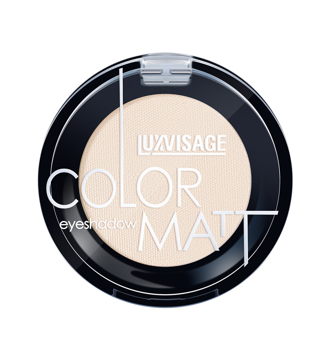 Тени для век LUXVISAGE COLOR MATT , 11 тон Ivory