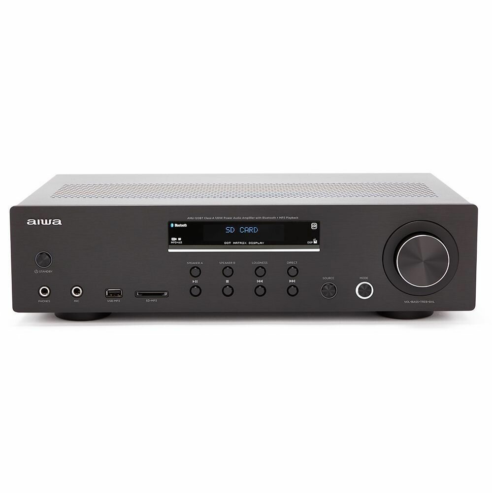 Aiwa Интегральный Усилитель Aiwa Amu-120btbk