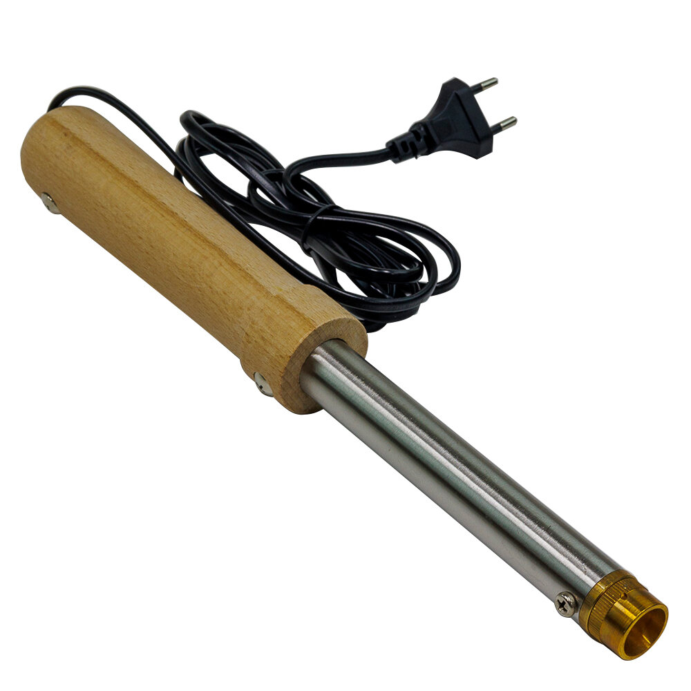 Термокаутер электрический, роговыжигатель с деревянной ручкой 220 В, 210 Вт, 33 см