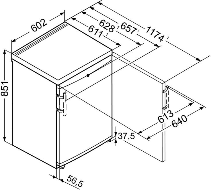 Морозильный шкаф Liebherr - фото №4