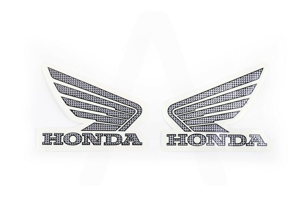 Наклейка логотип (тип: Honda12x9см, 2шт)