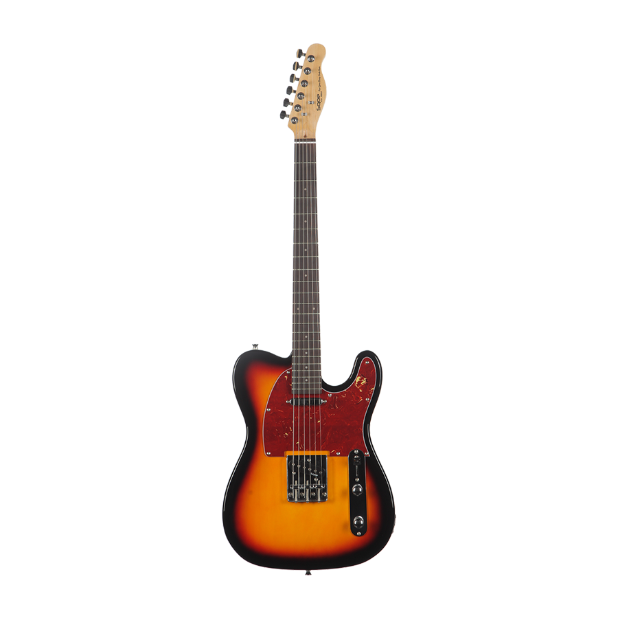 SQOE Setl300 sunburst электрогитара