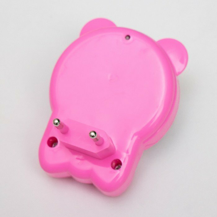 Ночник "Панда" LED бело-розовый 3,5х8х9,5 см (комплект из 7 шт) - фотография № 6
