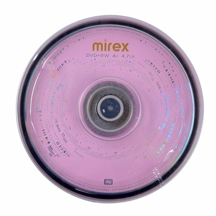 DVD+RW диск Mirex - фото №2