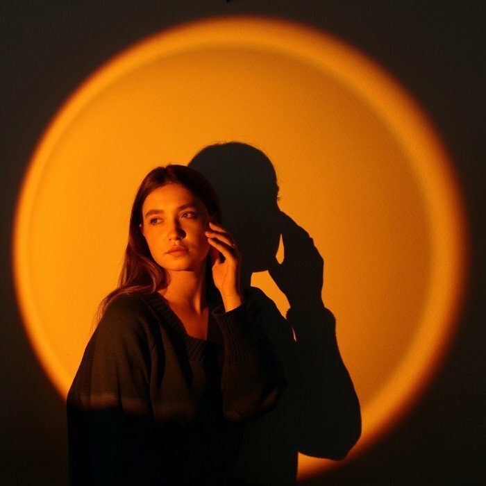 Лампа-закат «Солнце внутри тебя», модель GBV-0121 (комплект из 3 шт) - фотография № 4