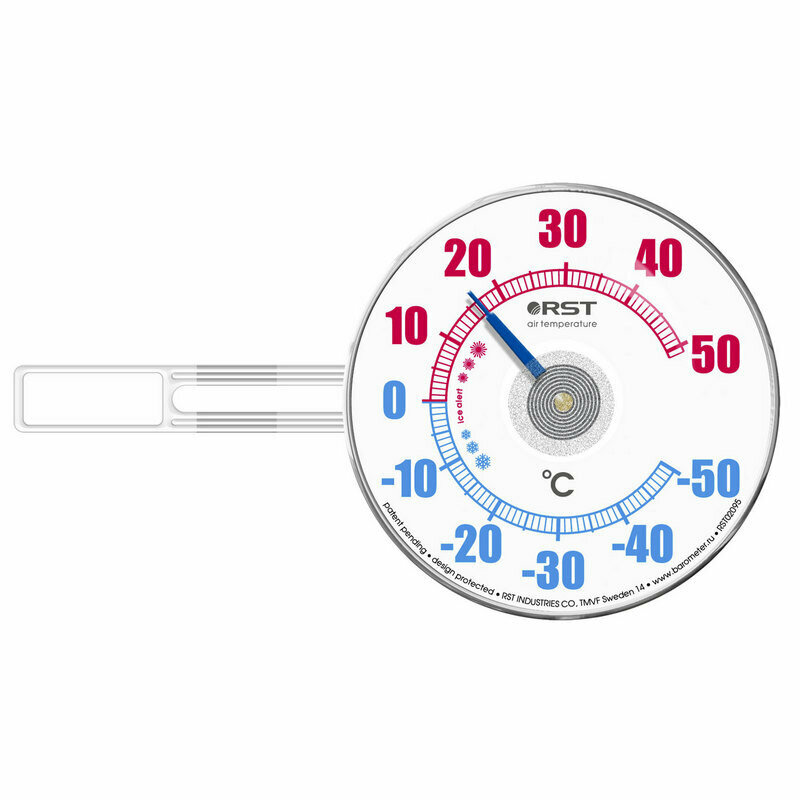 Термометр биметаллический на липучке RST02095, 312754