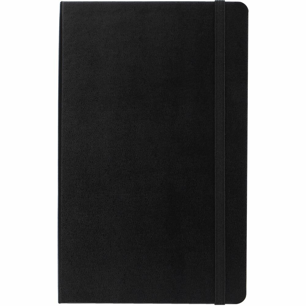 Записная книжка Moleskine Classic Large, без линовки, черная, 13х21 см, искусственная кожа