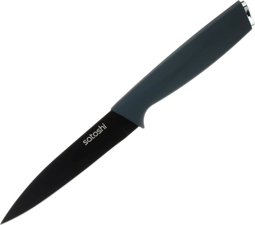 Нож (SATOSHI Орис Нож кухонный универсальный 127см нерж.сталь с антиналипающим покрытием софт-тач 803-368 803-368)