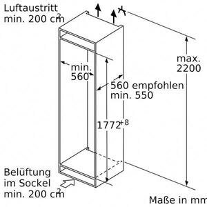 Холодильник BOSCH Холодильник BUILT-IN KIN86ADD0 BOSCH