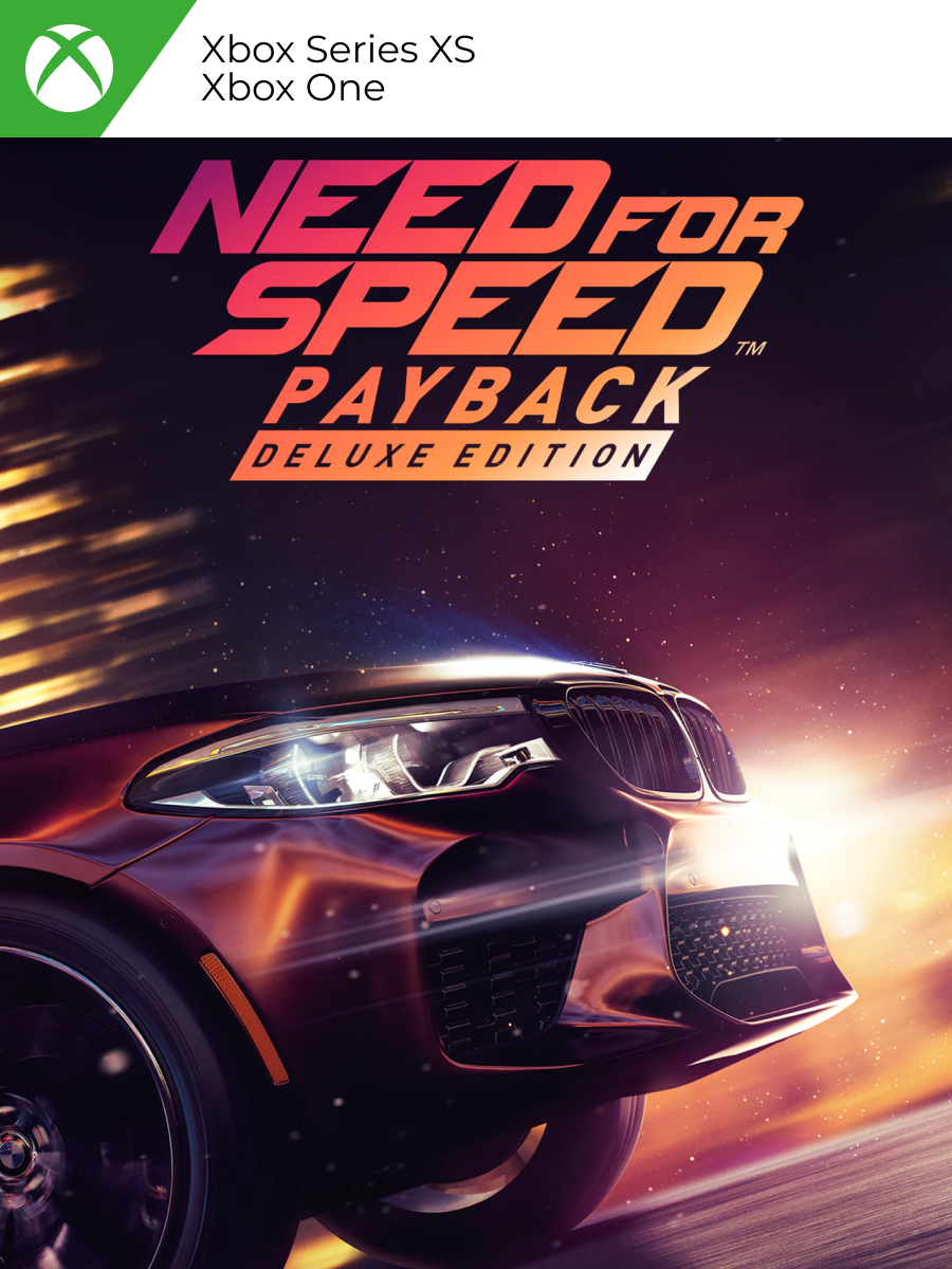 Need for Speed Payback Deluxe Edition для Xbox, Русский язык, электронный ключ