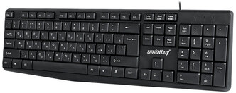 Клавиатура Smartbuy ONE 220, USB мультимедийная, черный - 2 шт.
