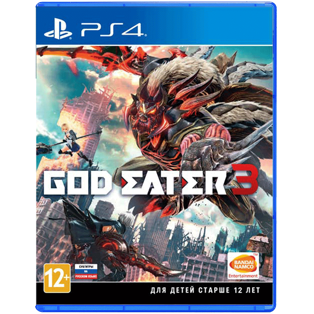 Игра PS4 - God Eater 3 (русские субтитры) русская обложка