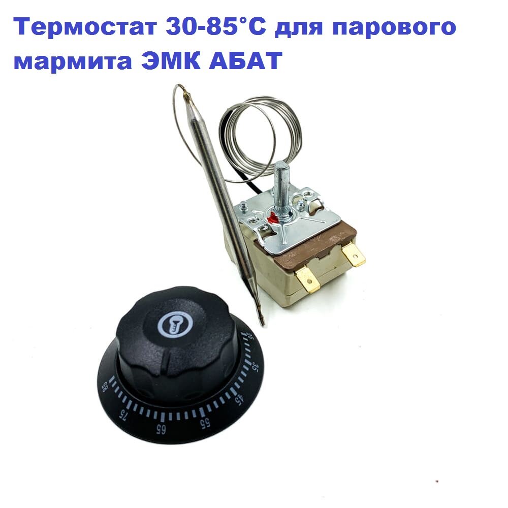 фото Термостат 30-85 градусов С для парового мармита ЭМК Абат