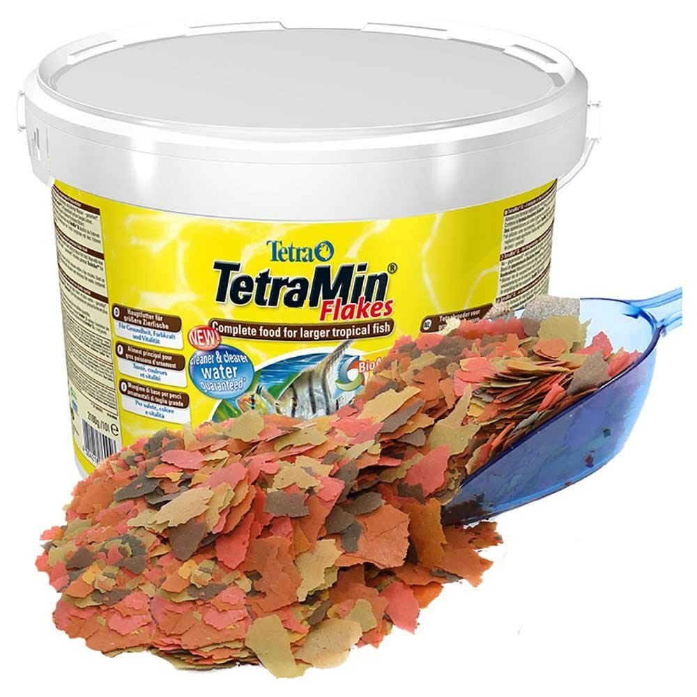 Корм для аквариумных рыбок TetraMin Flakes - хлопья, 100 гр. - фотография № 3