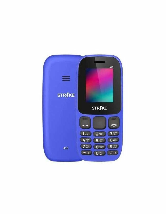 Мобильный телефон STRIKE A13 RED (2 SIM) - фото №1
