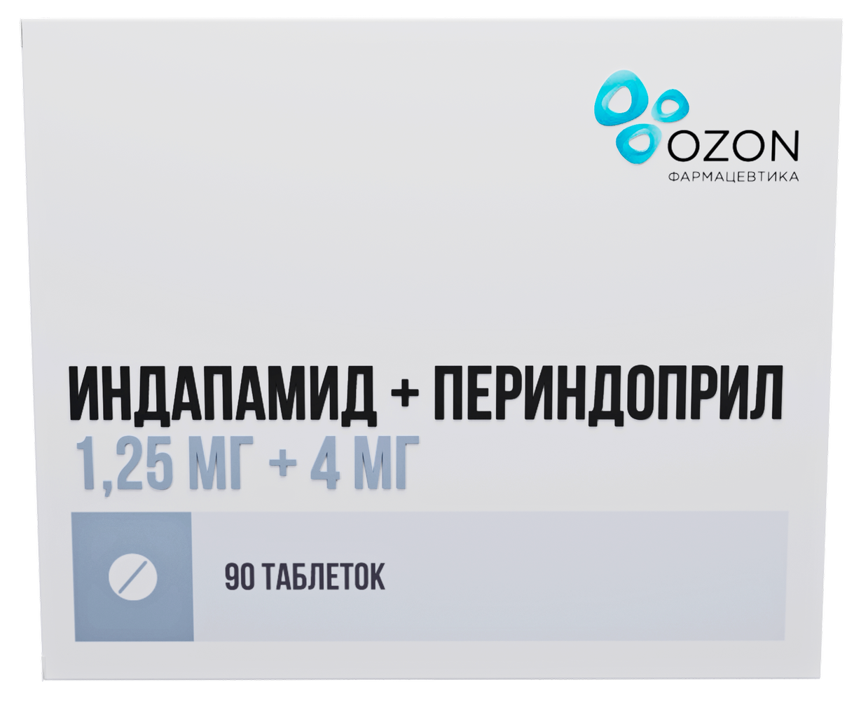 Индапамид+Периндоприл таб.