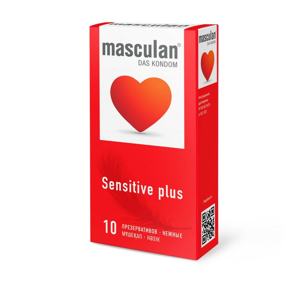  Masculan sensitive plus, 10 .