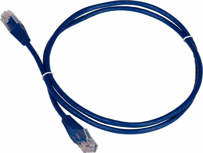 Патч-корд LANMASTER вилка RJ-45, вилка RJ-45, кат.5е, ПВХ, 5м, синий