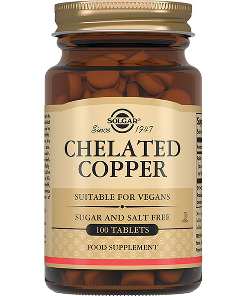 Solgar Chelated Copper таб.