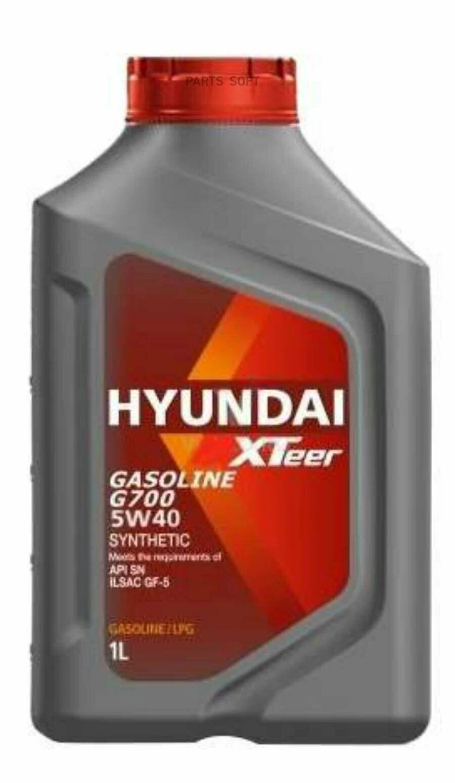 Синтетическое моторное масло HYUNDAI XTeer Gasoline G700 5W-40, 1 л, 1 шт.