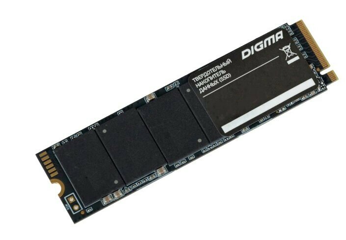 Твердотельный накопитель Digma Mega M2 2048ГБ, M.2 2280, PCI-E 3.0 x4, M.2 DGSM3002TM23T - фото №1