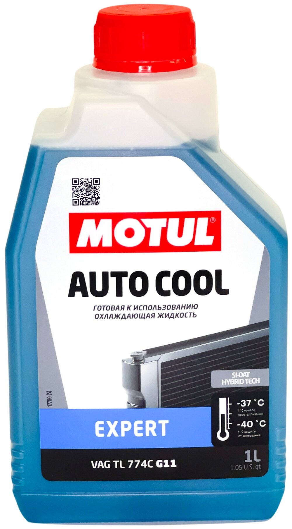 Motul AUTO COOL EXPERT -37C 1л Антифриз,